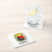 Wapenstaart van Ponce, Puerto Rico Kartonnen Onderzetters (Insitu)