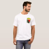 Wapenstaart van Ponce, Puerto Rico T-shirt (Voorkant volledig)