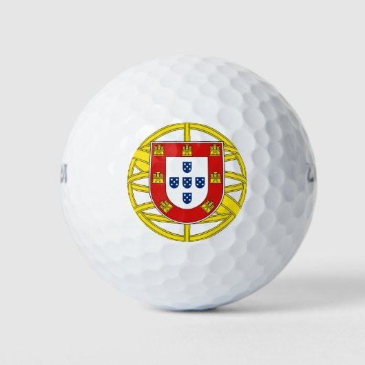 Wapenstaart van Portugal (Lesser Ca) Golf Head Co Golfballen (Voorkant)