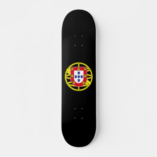 Wapenstaart van Portugal (Lesser Ca) Persoonlijk Skateboard (Voorkant)