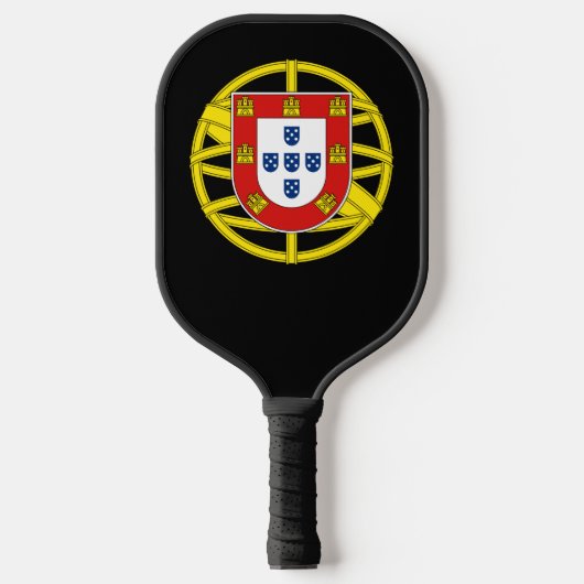 Wapenstaart van Portugal (Lesser Ca) Pickleball Paddle (Voorkant)