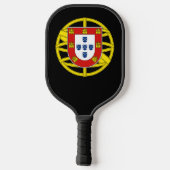 Wapenstaart van Portugal (Lesser Ca) Pickleball Paddle (Achterkant)