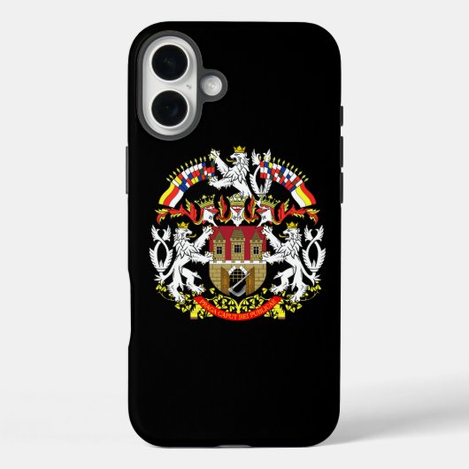Wapenstaart van Praag Case-Mate iPhone Case (Achterkant)