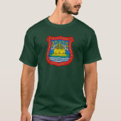 Wapenstaart van Puebla de los Ángeles, Mexico T-shirt (Voorkant)