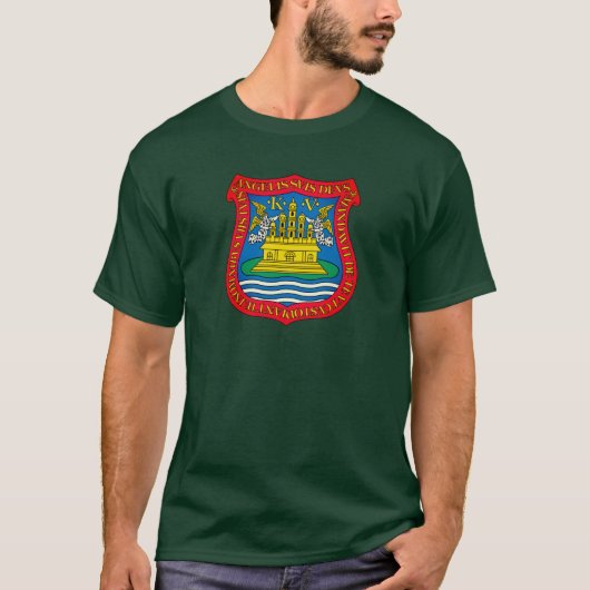 Wapenstaart van Puebla de los Ángeles, Mexico T-shirt (Voorkant)