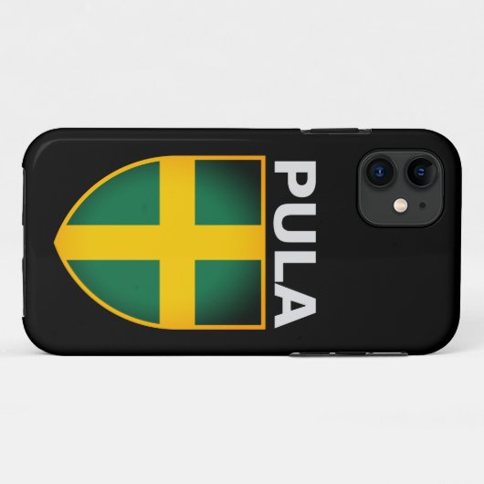 Wapenstaart van Pula (Istria), Kroatië Case-Mate iPhone Case (Achterkant (horizontaal))