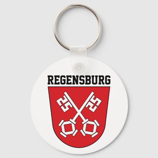 Wapenstaart van Regensburg, Duitsland Sleutelhanger (Voorkant)