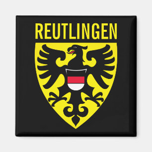 Wapenstaart van Reutlingen, Duitsland Magneet