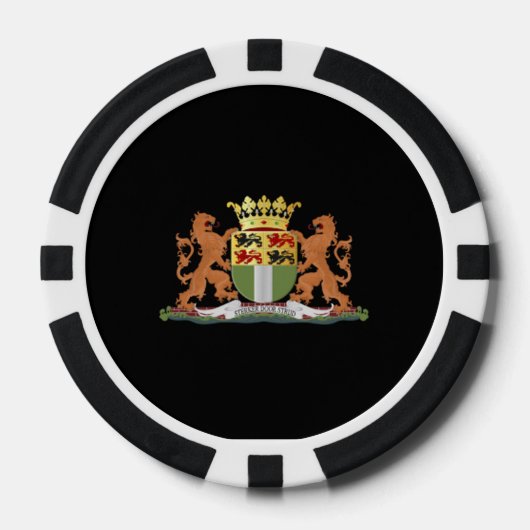 Wapenstaart van Rotterdam Pokerchips (Voorkant)