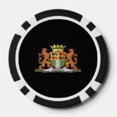 Wapenstaart van Rotterdam Pokerchips (Achterkant)