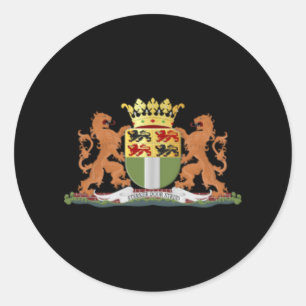 Wapenstaart van Rotterdam Ronde Sticker