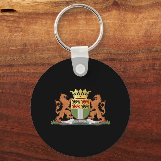Wapenstaart van Rotterdam Sleutelhanger (Voorkant)