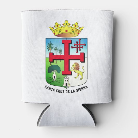 Wapenstaart van Santa Cruz de la Sierra (Bolivia) Blikjeskoeler (Voorkant)