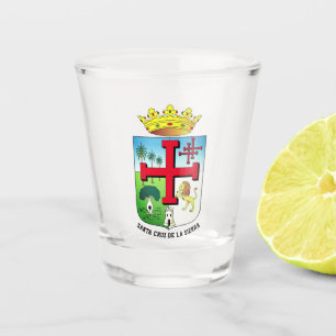 Wapenstaart van Santa Cruz de la Sierra (Bolivia) Shot Glas