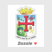 Wapenstaart van Santa Cruz de la Sierra (Bolivia) Sticker (Vel)