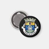 Wapenstaart van Setúbal, PORTUGAL Magneet (Voorkant / Achterkant)