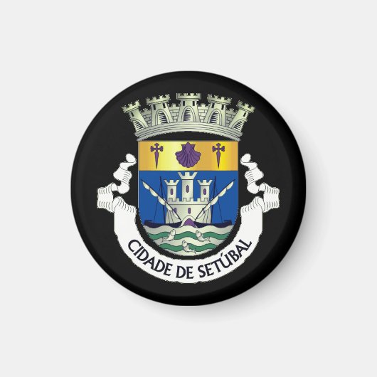 Wapenstaart van Setúbal, PORTUGAL Magneet (Voorkant)