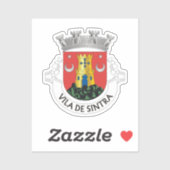 Wapenstaart van Sintra, PORTUGAL Sticker (Vel)