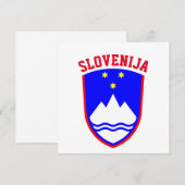 Wapenstaart van SLOVENIË (Voorkant / Achterkant)