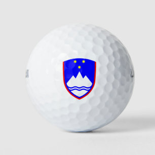 Wapenstaart van SLOVENIË Golfballen