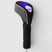Wapenstaart van SLOVENIË Golfheadcover (Schuin)