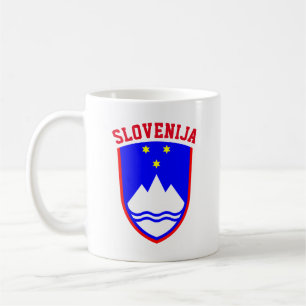 Wapenstaart van SLOVENIË Koffiemok