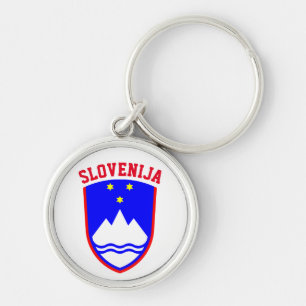 Wapenstaart van SLOVENIË Sleutelhanger