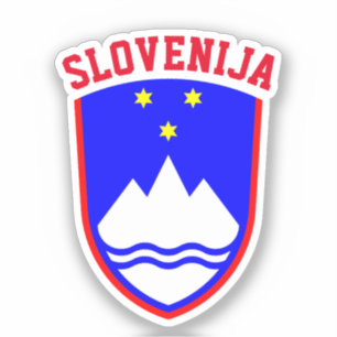 Wapenstaart van SLOVENIË Sticker