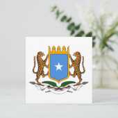 Wapenstaart van Somalië (Staand voorkant)