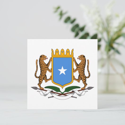 Wapenstaart van Somalië (Staand voorkant)