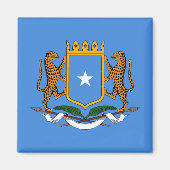 Wapenstaart van Somalië Magneet (Voorkant)