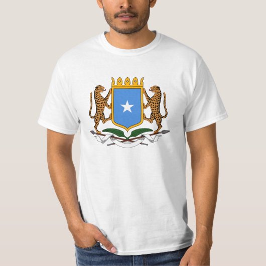 Wapenstaart van Somalië T-shirt (Voorkant)