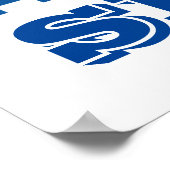 Wapenstaart van Split, Kroatië Poster (Hoek)