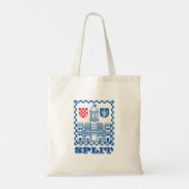Wapenstaart van Split, Kroatië Tote Bag (Achterkant)