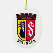 Wapenstaart van Sulingen, Duitsland Keramisch Ornament (Voorkant)