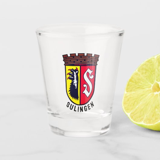 Wapenstaart van Sulingen, Duitsland Shot Glas (Voorkant)
