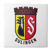 Wapenstaart van Sulingen, Duitsland Tegeltje (Voorkant)