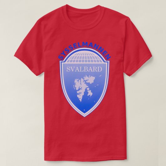 Wapenstaart van Svalbard T-shirt (Design voorkant)