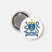 Wapenstaart van Sydney, Australië Magneet (Voorkant / Achterkant)