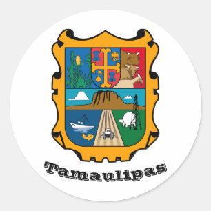Wapenstaart van Tamaulipas (staat), Mexicaanse Kla Ronde Sticker
