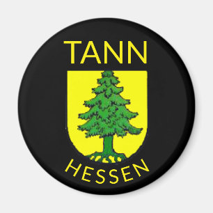 Wapenstaart van Tann, Hesse (Duitsland) Magneet