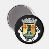 Wapenstaart van Tomar, PORTUGAL Magnet (Voorkant / Achterkant)
