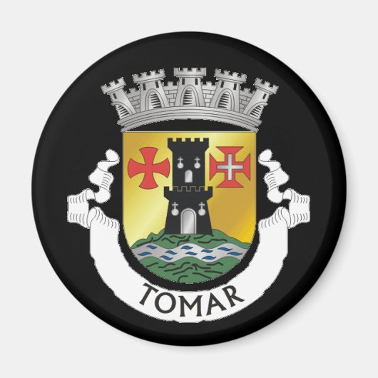 Wapenstaart van Tomar, PORTUGAL Magnet (Voorkant)