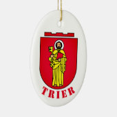 Wapenstaart van Trier, Duitsland Keramisch Ornament (Rechts)