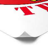 Wapenstaart van Trier, Duitsland Poster (Hoek)