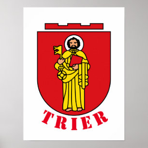 Wapenstaart van Trier, Duitsland Poster