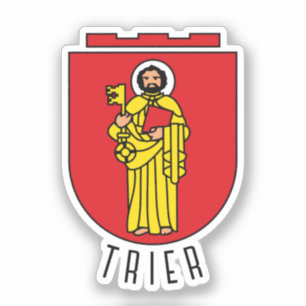 Wapenstaart van Trier, Duitsland Sticker