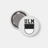 Wapenstaart van Ulm - DUITSLAND Magneet (Voorkant / Achterkant)