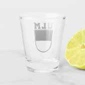 Wapenstaart van Ulm - DUITSLAND Shot Glas (Achterkant)