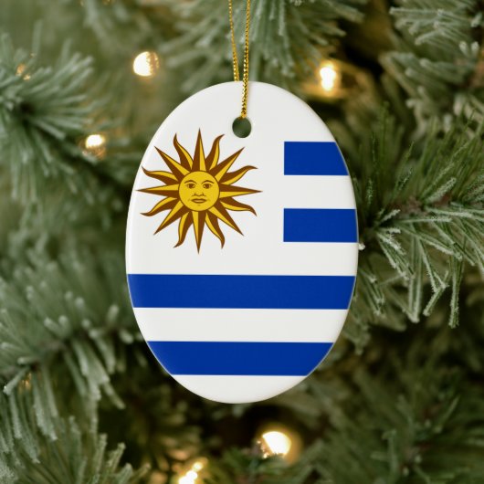 Wapenstaart van Uruguay Keramisch Ornament (Boom)